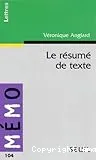 Le résumé de texte