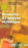 Introduction à l'analyse stylistique