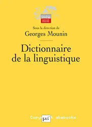 Dictionnaire de la linguistique