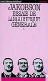 Essais de linguistique générale