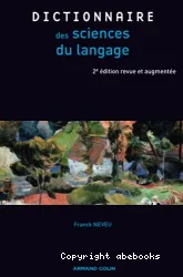 Dictionnaire des sciences du langage