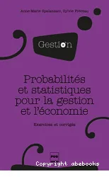 Probabilités et statistiques pour la gestion et l'économie