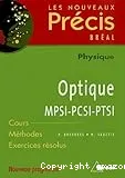 Optique, MPSI-PCSI-PTSI