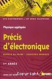 Précis d'électronique