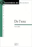 De l'eau