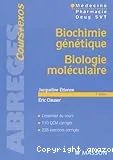 Biochimie génétique, biologie moléculaire