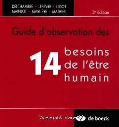 Guide d'observation des 14 besoins de l'être humain