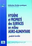 Hygiène et propreté des surfaces en milieu agro-alimentaire