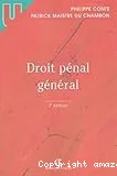 Droit pénal général