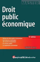 Droit public économique