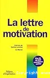 La lettre de motivation