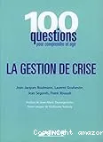 La gestion de crise