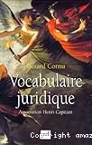 Vocabulaire juridique