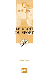 Le droit du sport