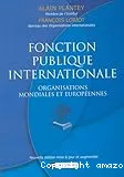 Fonction publique internationale