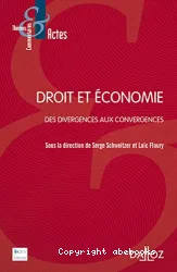 Droit et économie