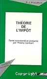 Théorie de l'impôt