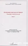 Économie sociale et droit