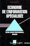 Économie de l'information spécialisée