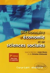 Dictionnaire d'économie et de sciences sociales