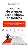 Lexique de sciences économiques et sociales