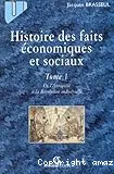 Histoire des faits économiques et sociaux