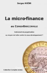 La micro-finance au Congo-Brazzaville