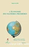 L'économie des matières premières