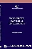 Micro-finance, pauvreté et développement