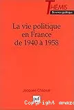 La vie politique en France