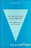 Le nouvel État sud-africain