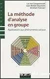 La méthode d'analyse en groupe