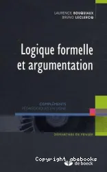 Logique formelle et argumentation