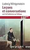 Leçons et conversations sur l'esthétique, la psychologie et la croyance religieuse ; suivies de Conférences sur l'éthique