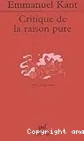 Critique de la raison pure