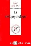 La métapsychologie