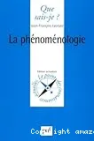 La phénoménologie