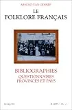 Le folklore français