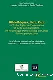 Bibliothèques, livre, écrit et technologies de l'information et de la communication en République démocratique du Congo