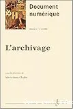 L'archivage