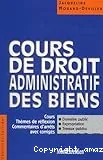 Cours de droit administratif des biens