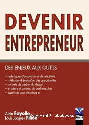 Devenir entrepreneur