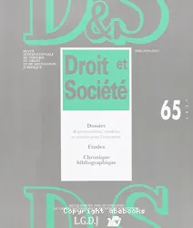 Droit et socièté