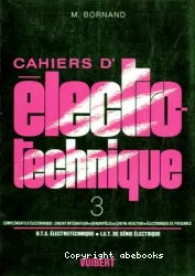 Cahiers d'électrotechnique 3