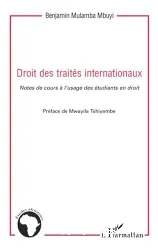 Droit des traités internationaux