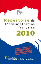 Repertoire de l'Administration Française 2010