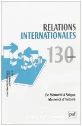 Relations internationales, N°130