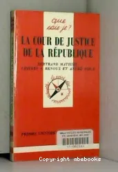 Cour de justice de la République (La)