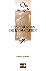 sciences de l'éducation(Les)