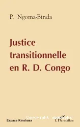 Justice transitionnelle en R D Congo